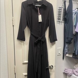 Alex Marie Black Long Sleeve Dress